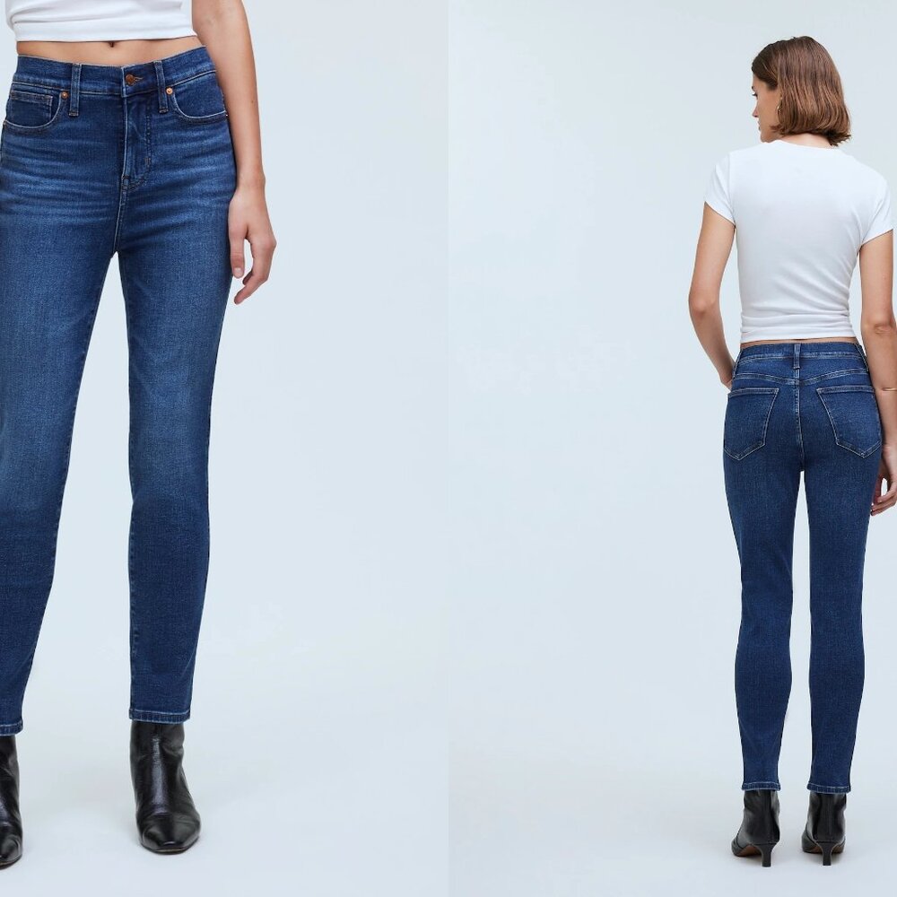 MADEWELL stovepipe jeans in pendelton NN541 (sz24)